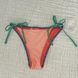Aerie multi stripe bikini bottom medium